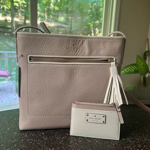 NWT Kate Spade Chester Street Desi Crossbody and matching card wallet.